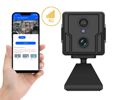מיני מצלמה 4G ניידת עם סיום סלולרי ללא צורך ברשת