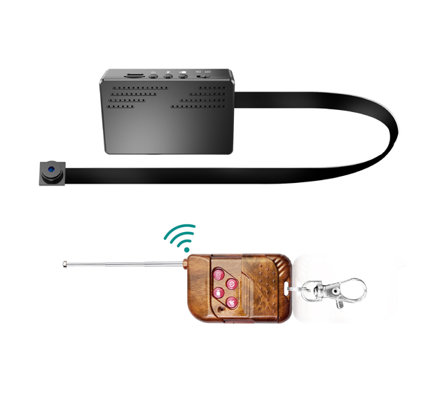 DVR מצלמה נסתרת — הקלטה רציפה עד 15 שעות עם שמע מובנה