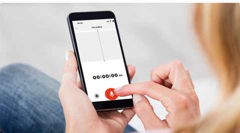 מכשיר הקלטה עם יכולות בינה מלאכותית AI עם יכולת הקלטה ממושכת של 8 ימים