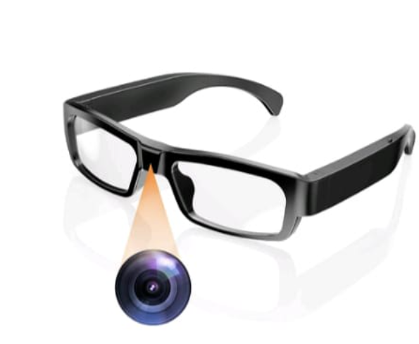 DVR משקפיים עם מצלמה נסתרת