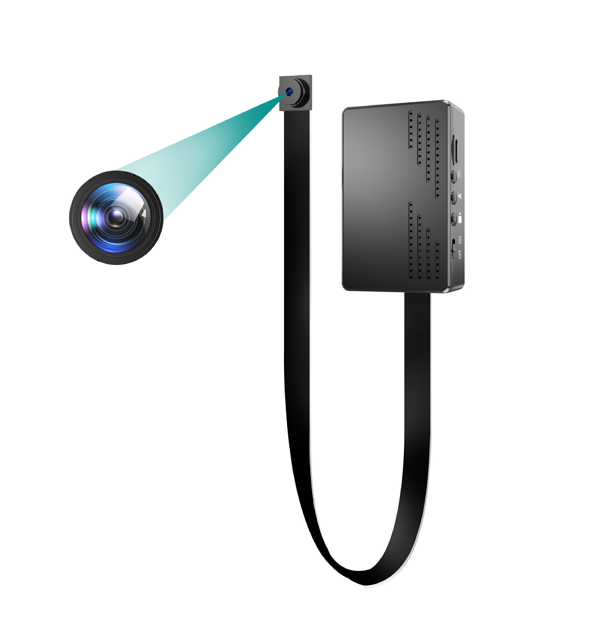 DVR מצלמה נסתרת — הקלטה רציפה עד 15 שעות עם שמע מובנה